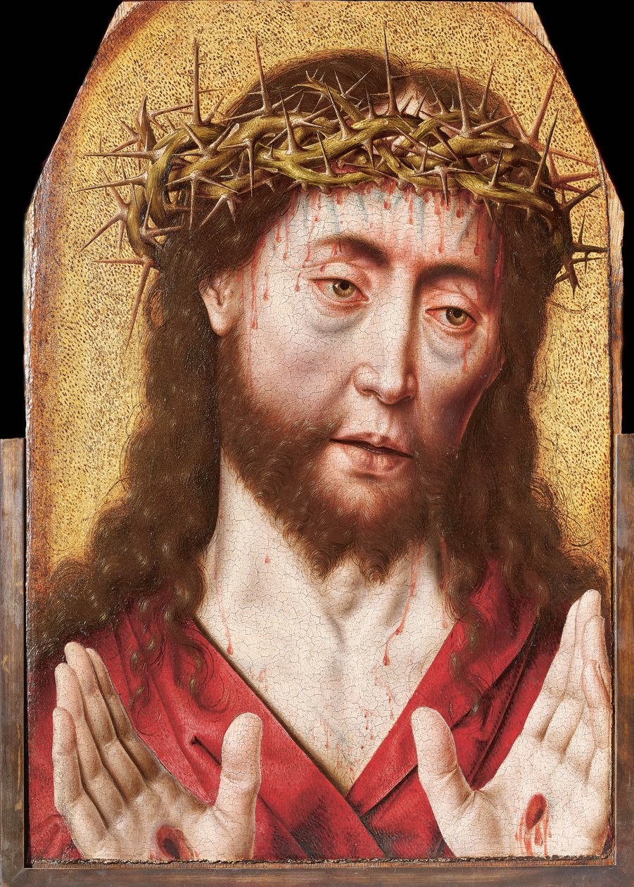Chrystus ukoronowany cierniem, c. 1495. autorstwa Aelbrecht Bouts