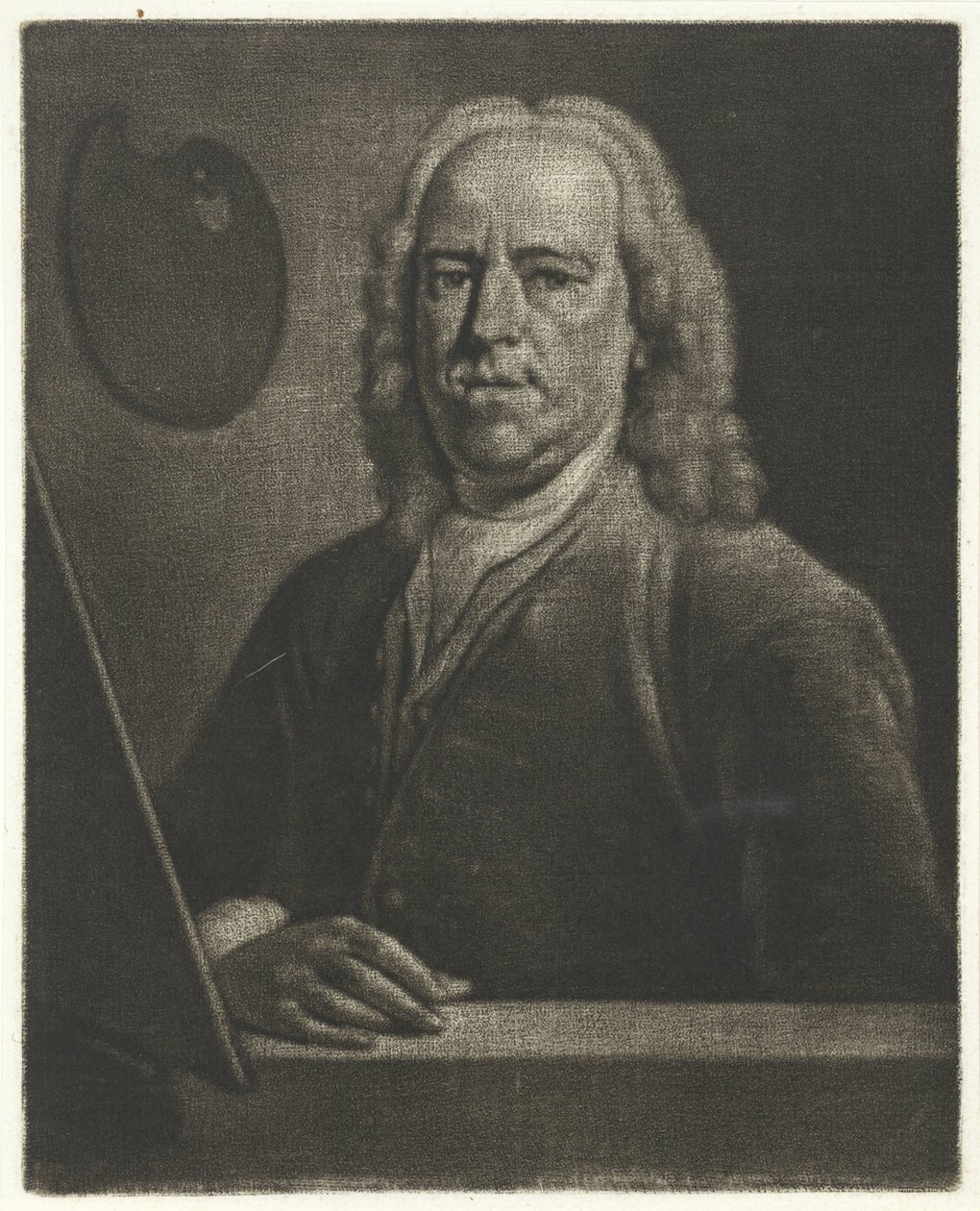 Portret Gerarda Hoeta autorstwa Aert Schouman