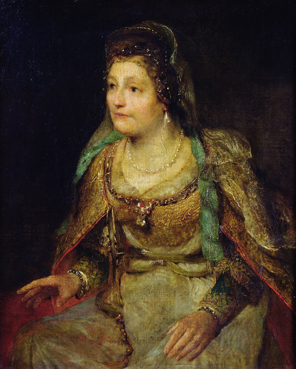 Figura kobieca, ok. 1680-90 autorstwa Aernt de Gelder