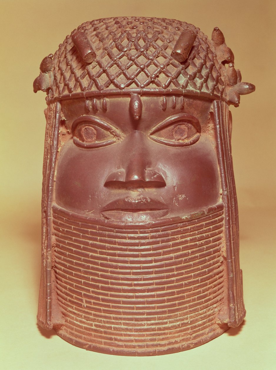 Maska Benin (mosiądz) autorstwa African