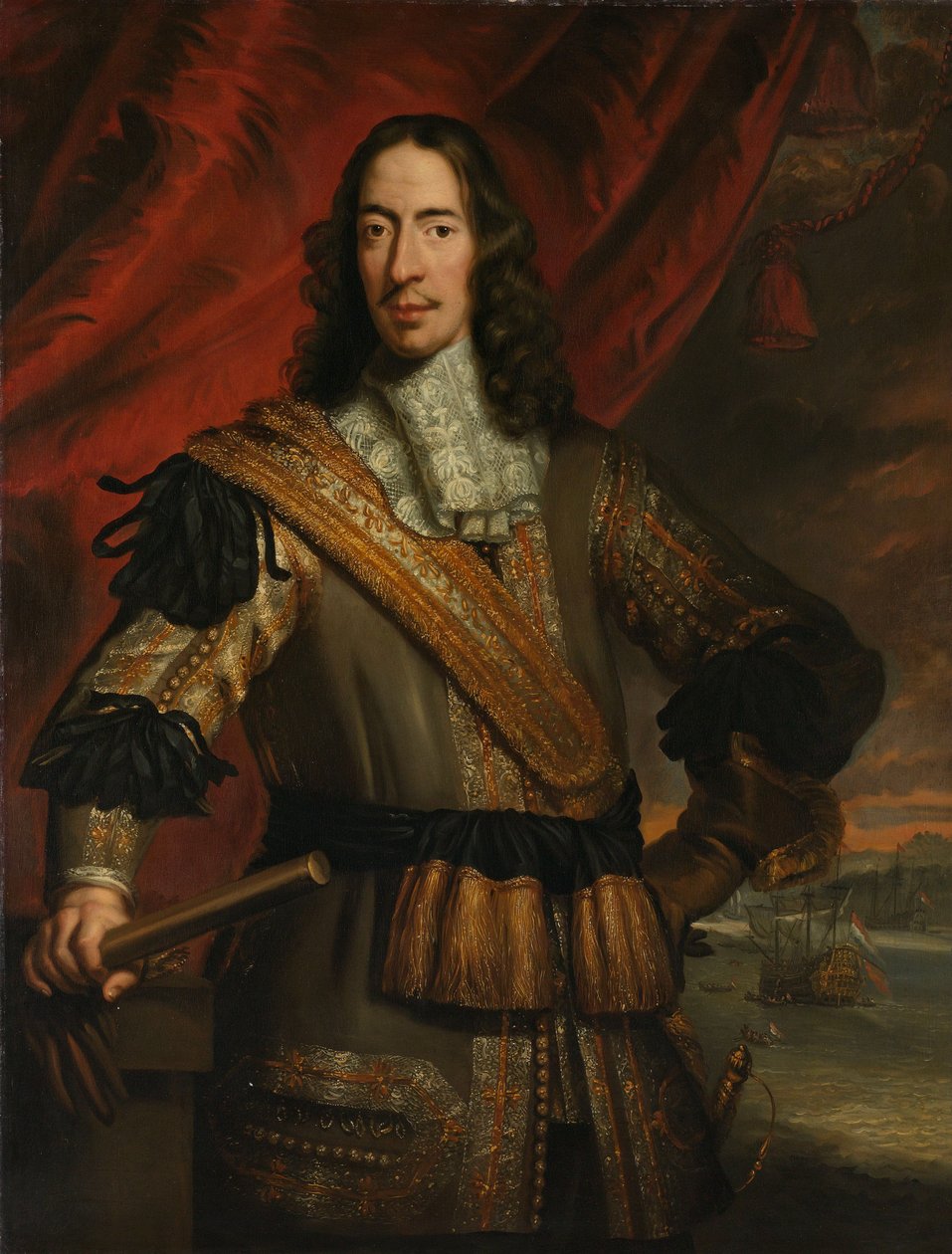 Portret Cornelisa de Witt autorstwa Jan de Baen