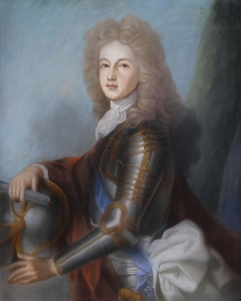 Portret Filipa Francji, księcia Anjou (od 1700 Filip V Hiszpanii) autorstwa After Joseph Vivien