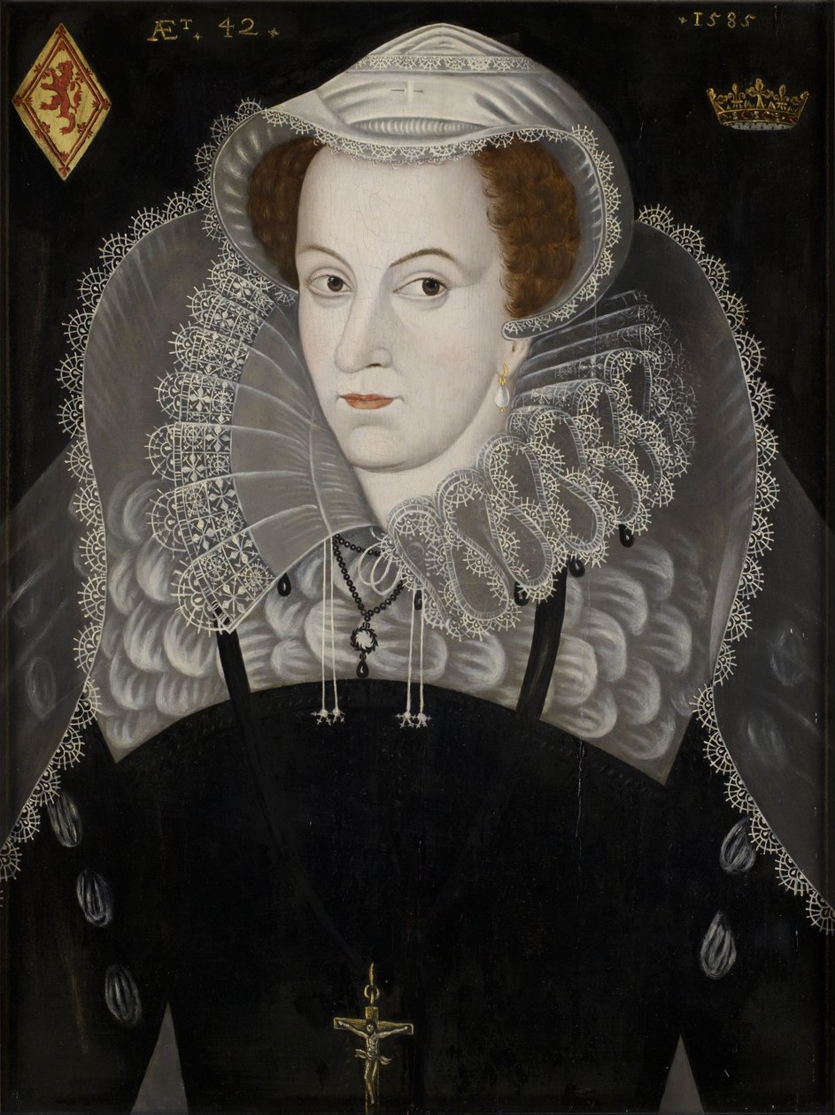Portret Maryi Królowej Szkotów (1542-1587) autorstwa After Rowland Lockley