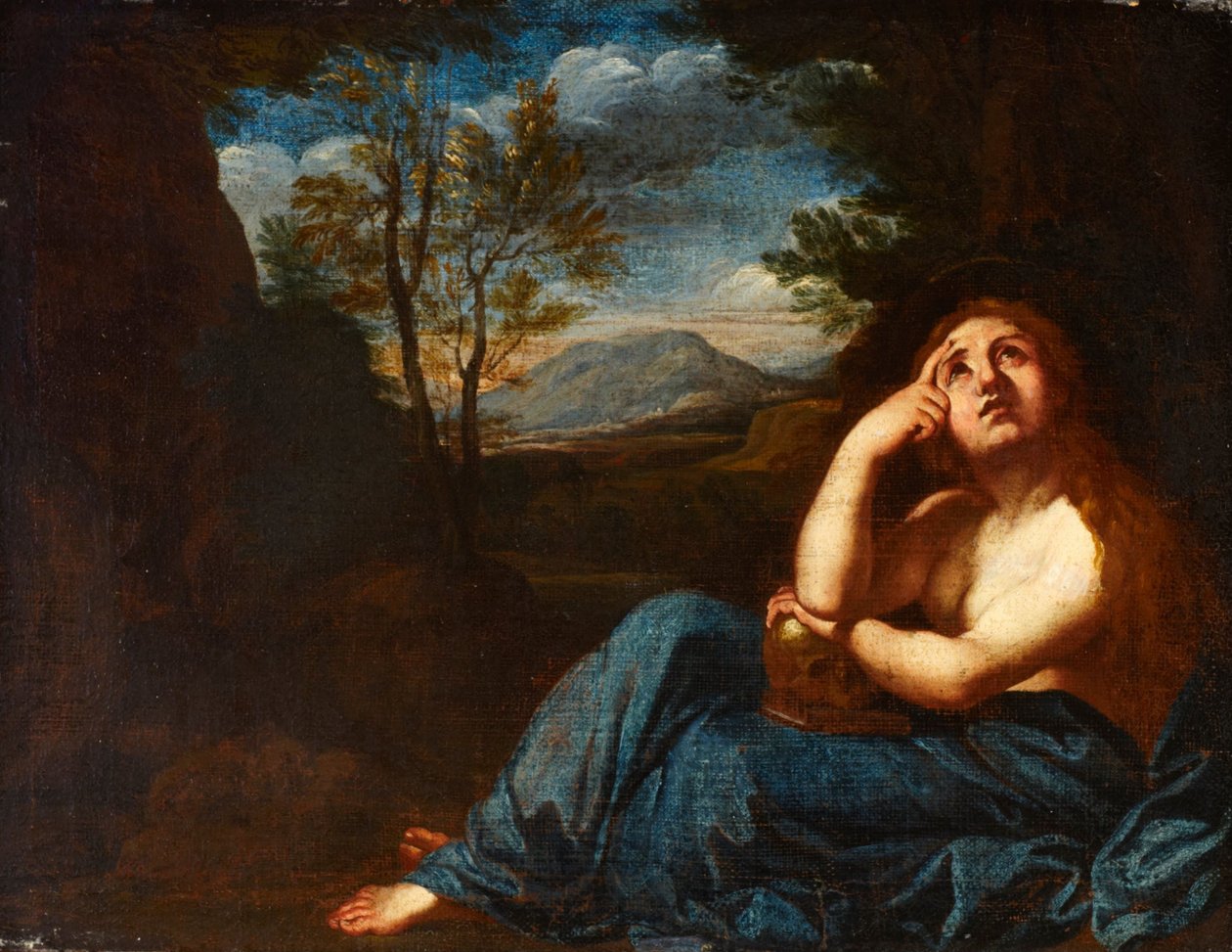 Magdalena autorstwa After Annibale Carracci
