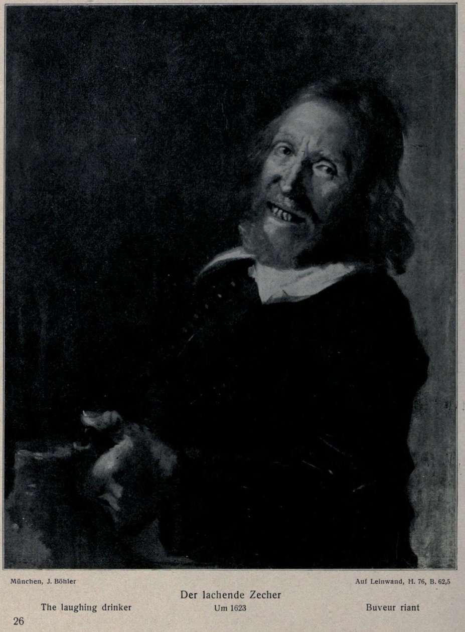 Śmiejący się pijący autorstwa After Frans Hals
