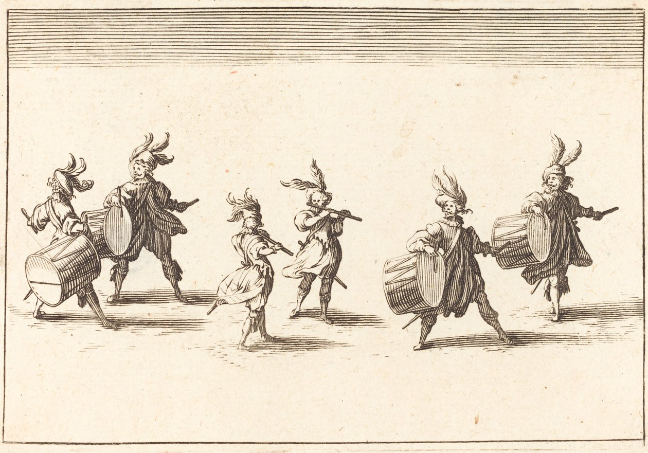 Wejście pana de Macey autorstwa After Jacques Callot