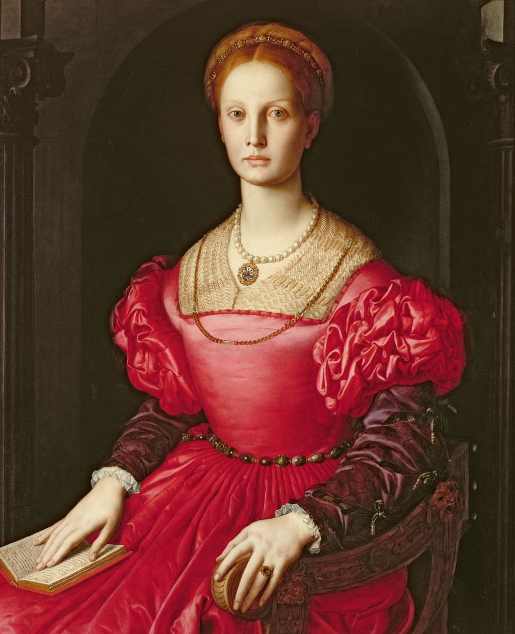 Lukrecja Panciatichi, ok. 1540 autorstwa Agnolo Bronzino