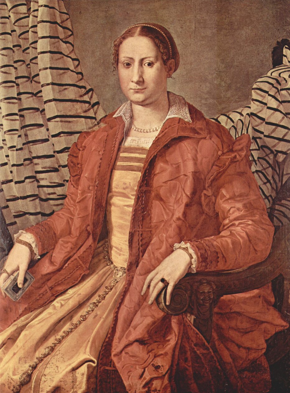 Portret szlachetnej damy autorstwa Agnolo Bronzino