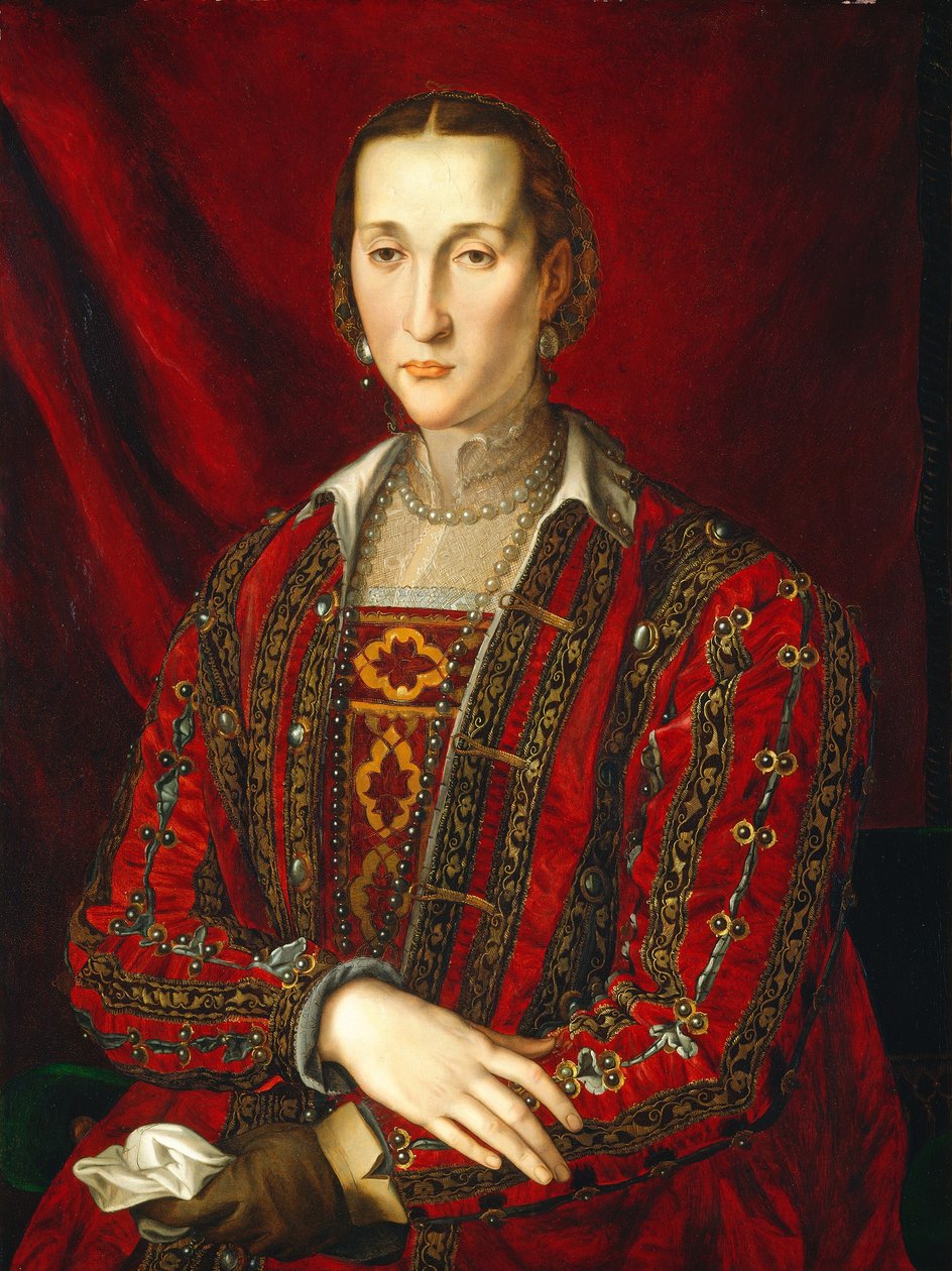 Eleonora z Toledo, ok. 1930 r. 1560. autorstwa Agnolo Bronzino