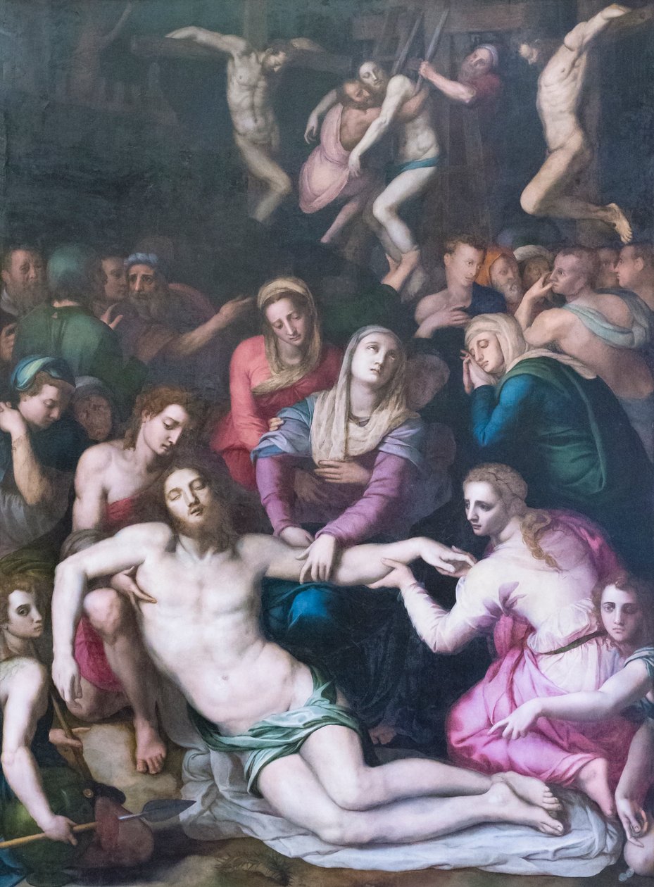 Złożenie Chrystusa autorstwa Agnolo Bronzino