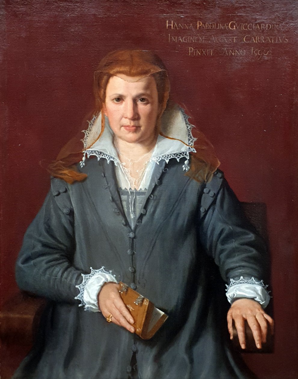 Anna Parolini Guicciardini autorstwa Agostino Carracci