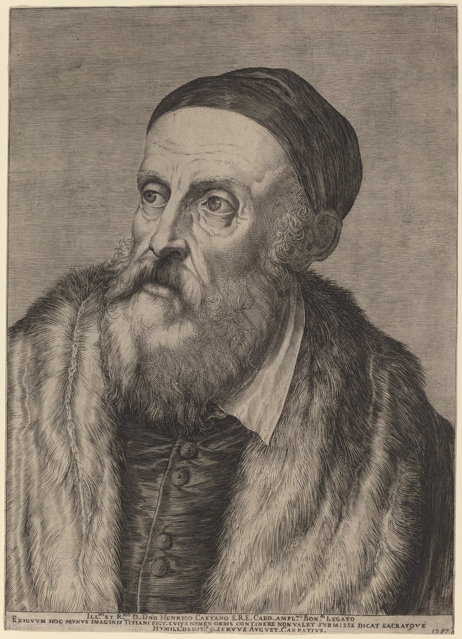 tycjanowski autorstwa Agostino Carracci after Titian