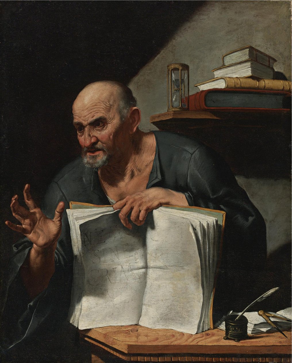 Dionizjusz Cato autorstwa Agostino Scilla