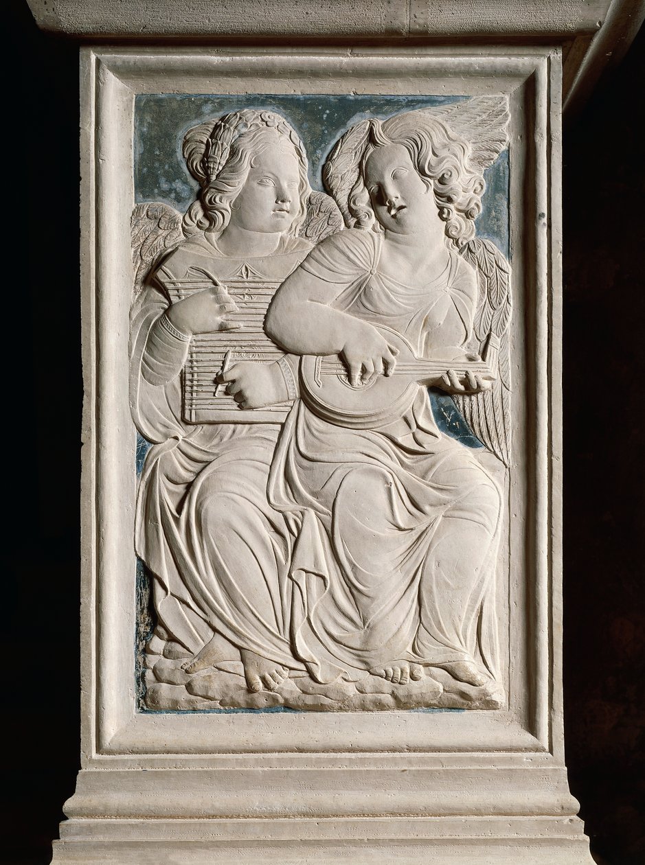 Muzyczne anioły autorstwa Agostino di Duccio