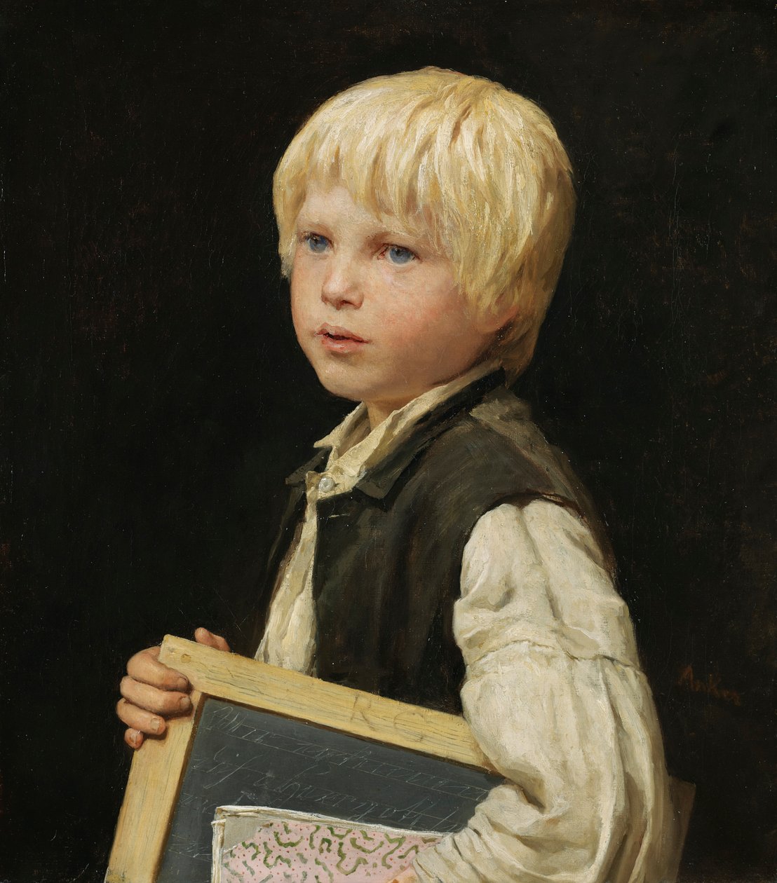 Uczeń autorstwa Albert Anker
