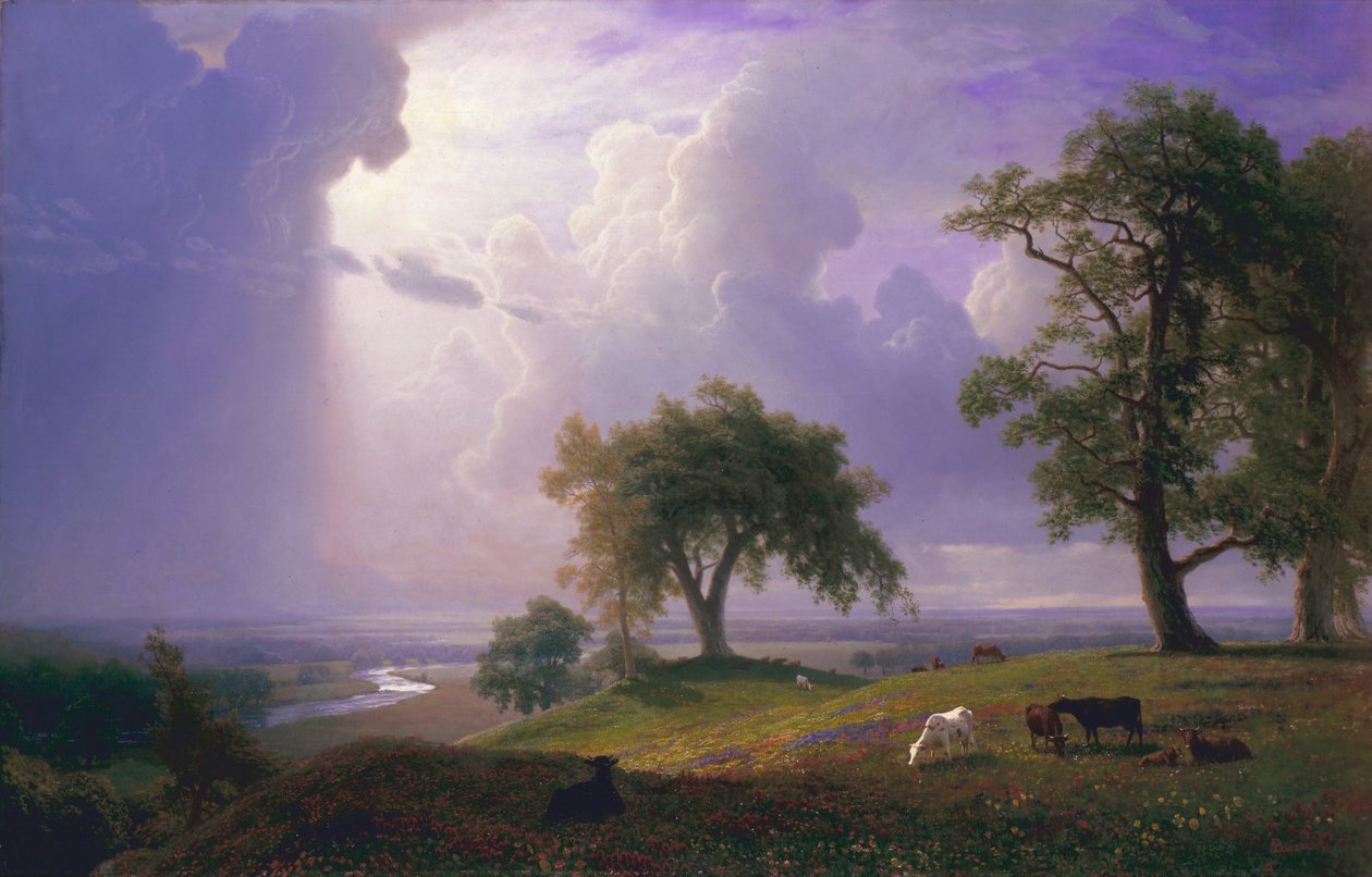 Kalifornijska Wiosna autorstwa Albert Bierstadt