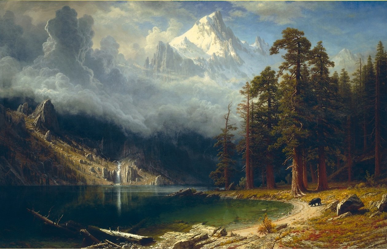 Góra Corcoran autorstwa Albert Bierstadt