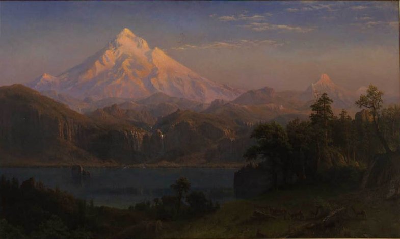 Zamontuj kaptur autorstwa Albert Bierstadt