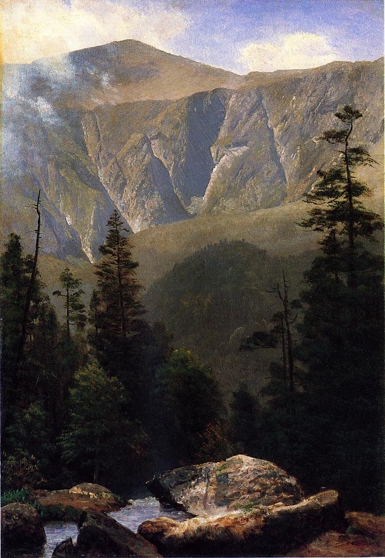 Górzysty krajobraz autorstwa Albert Bierstadt