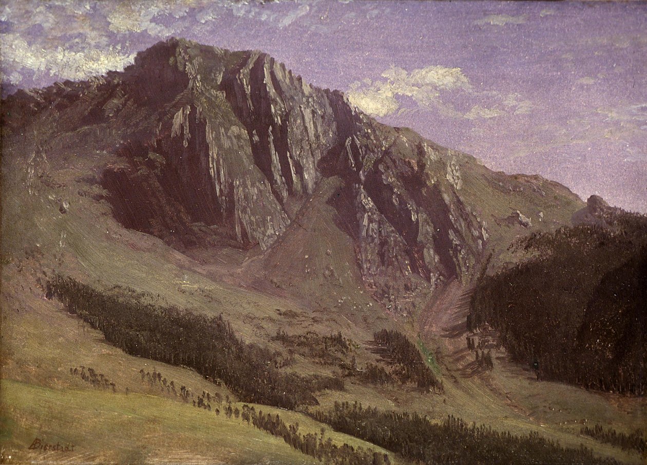 Góry autorstwa Albert Bierstadt