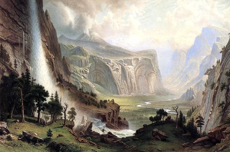 Kopuły w Yosemite autorstwa Albert Bierstadt