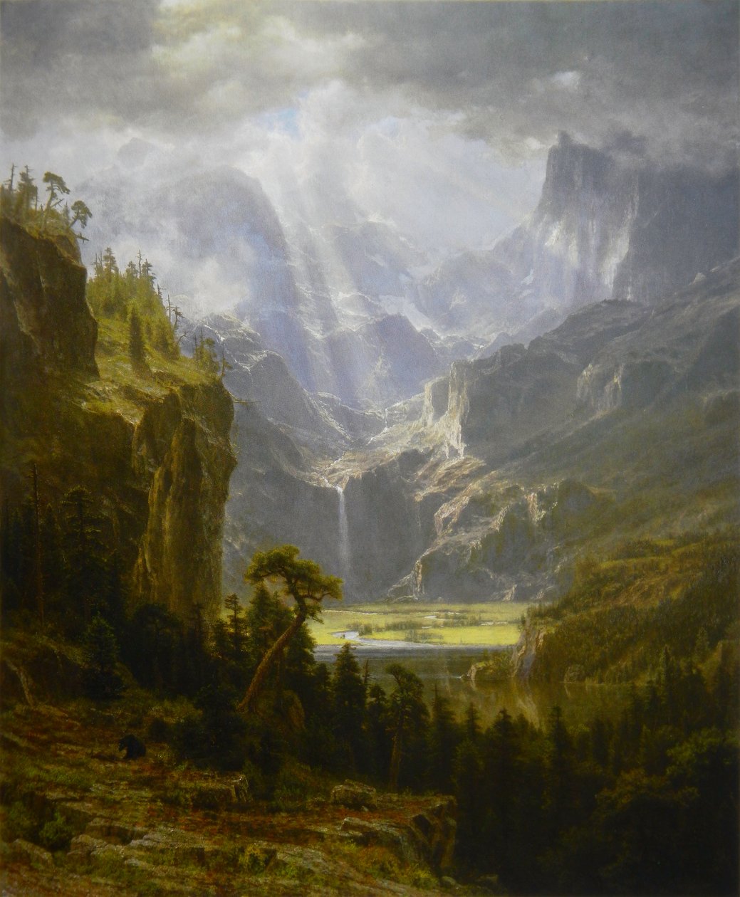 Skaliste góry autorstwa Albert Bierstadt