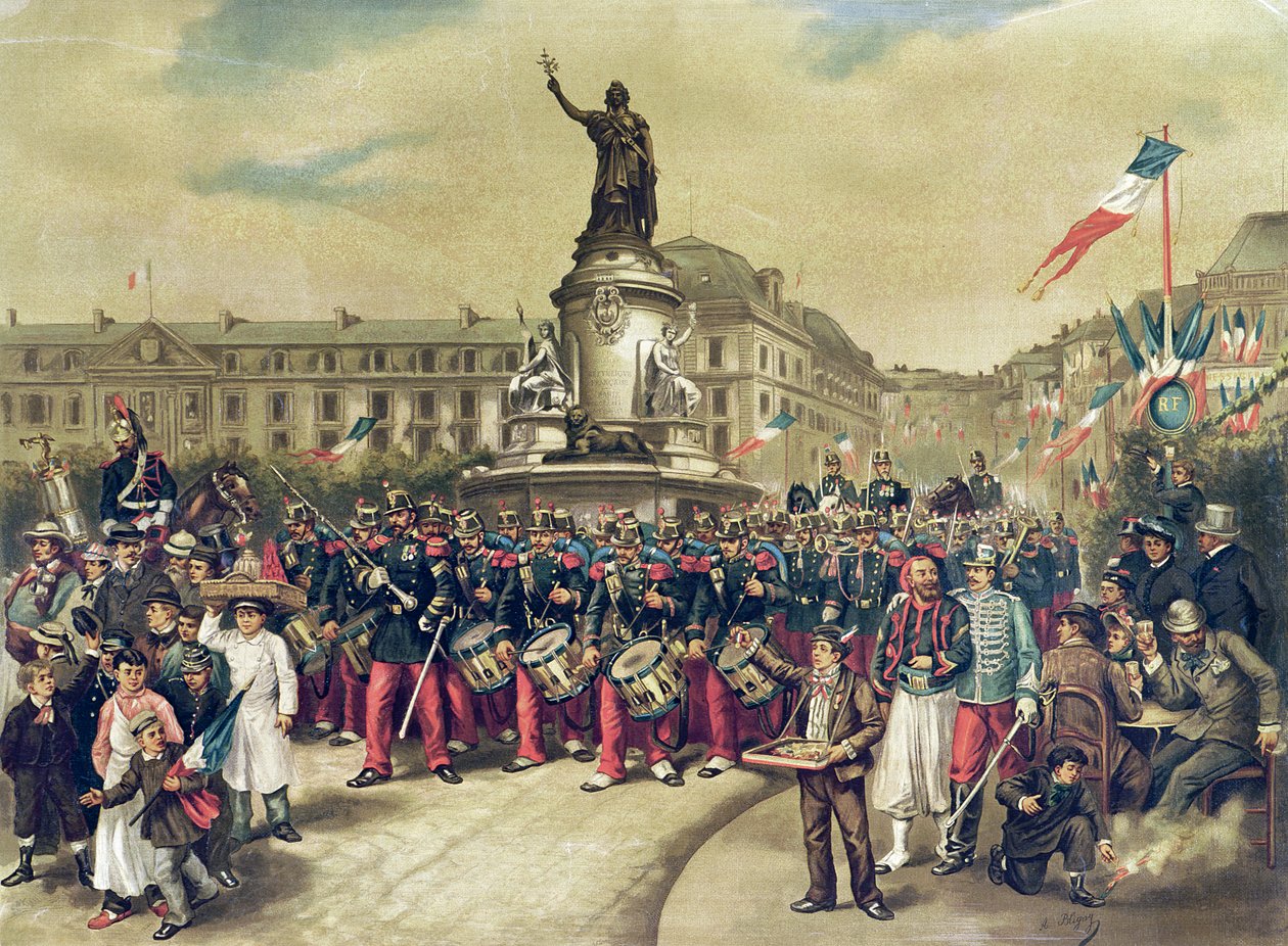 Czternasty lipca 1881 r. autorstwa Albert Bligny