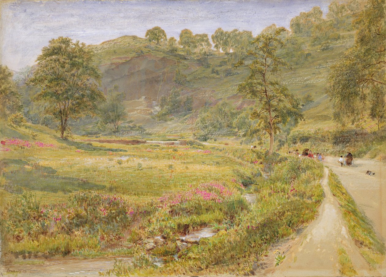 Matlock, 1871 autorstwa Albert Goodwin