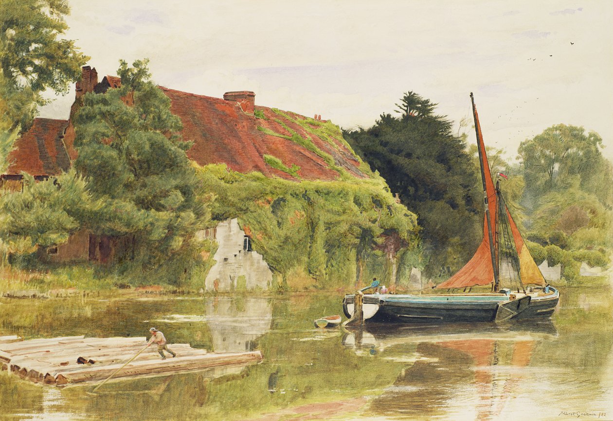 Bracia, Aylesford, Maidstone autorstwa Albert Goodwin
