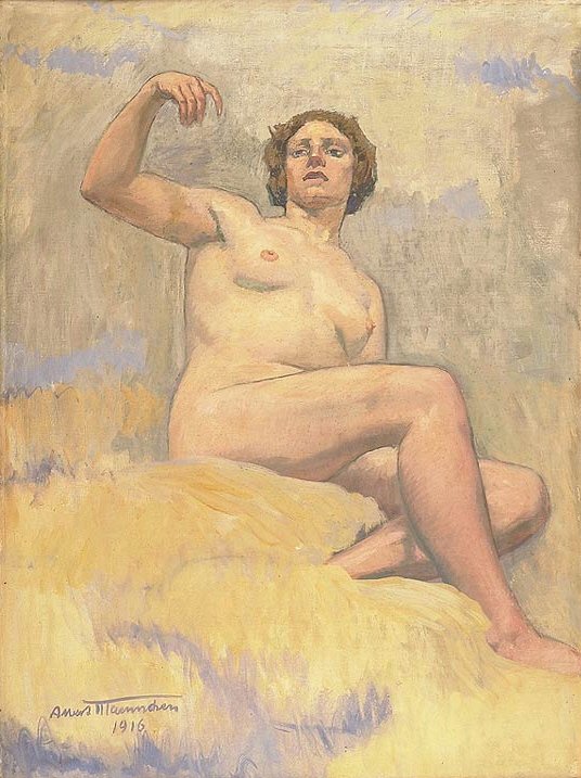 Dziewczyna w chmurach 3n autorstwa Albert Maennchen