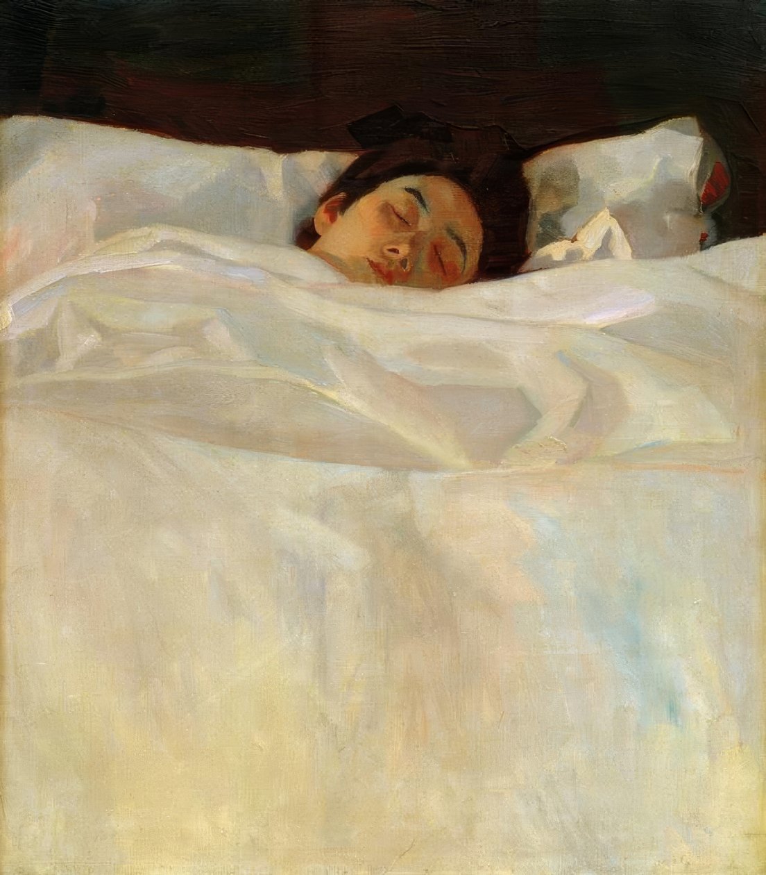 Spanie autorstwa Albert Weisgerber