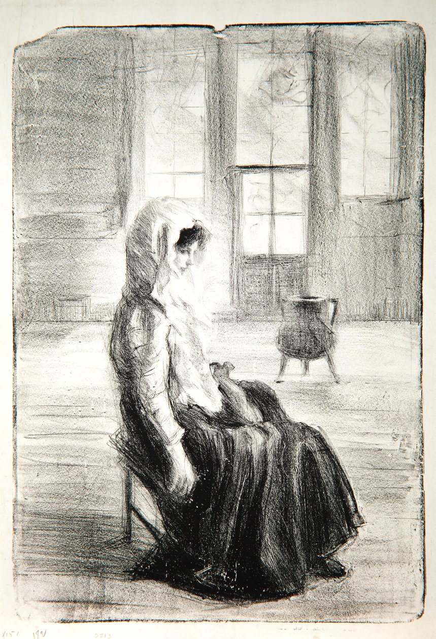 W Starej Kaplicy, 1909 autorstwa Albert de Belleroche