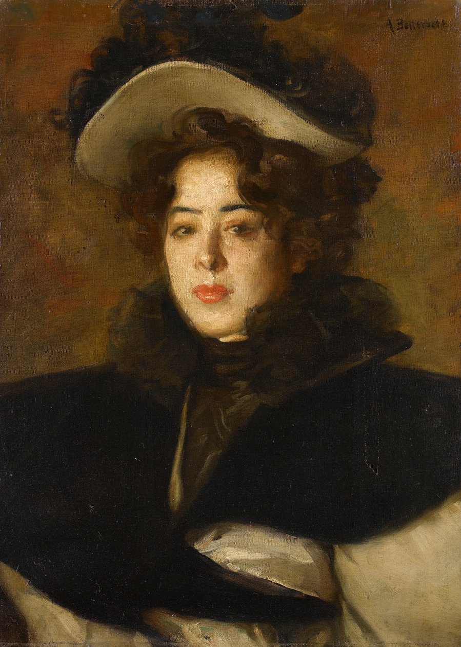 Portret OP Nana autorstwa Albert de Belleroche