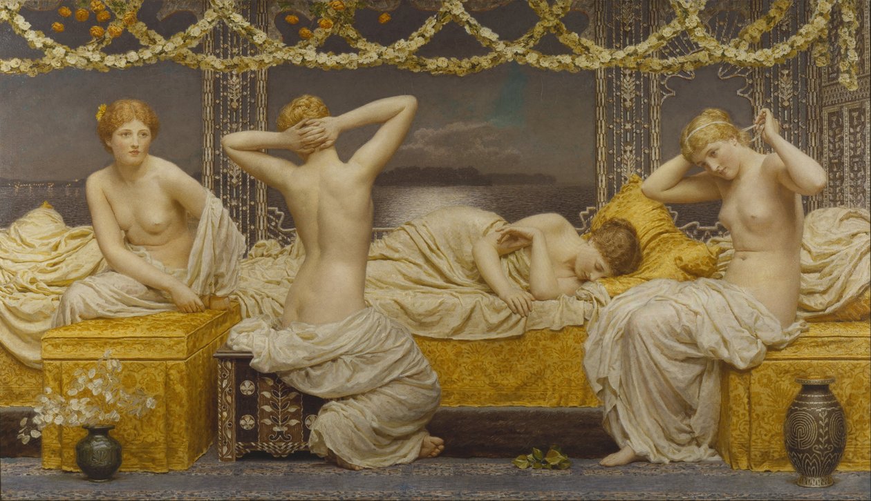 Letnia noc autorstwa Albert Joseph Moore