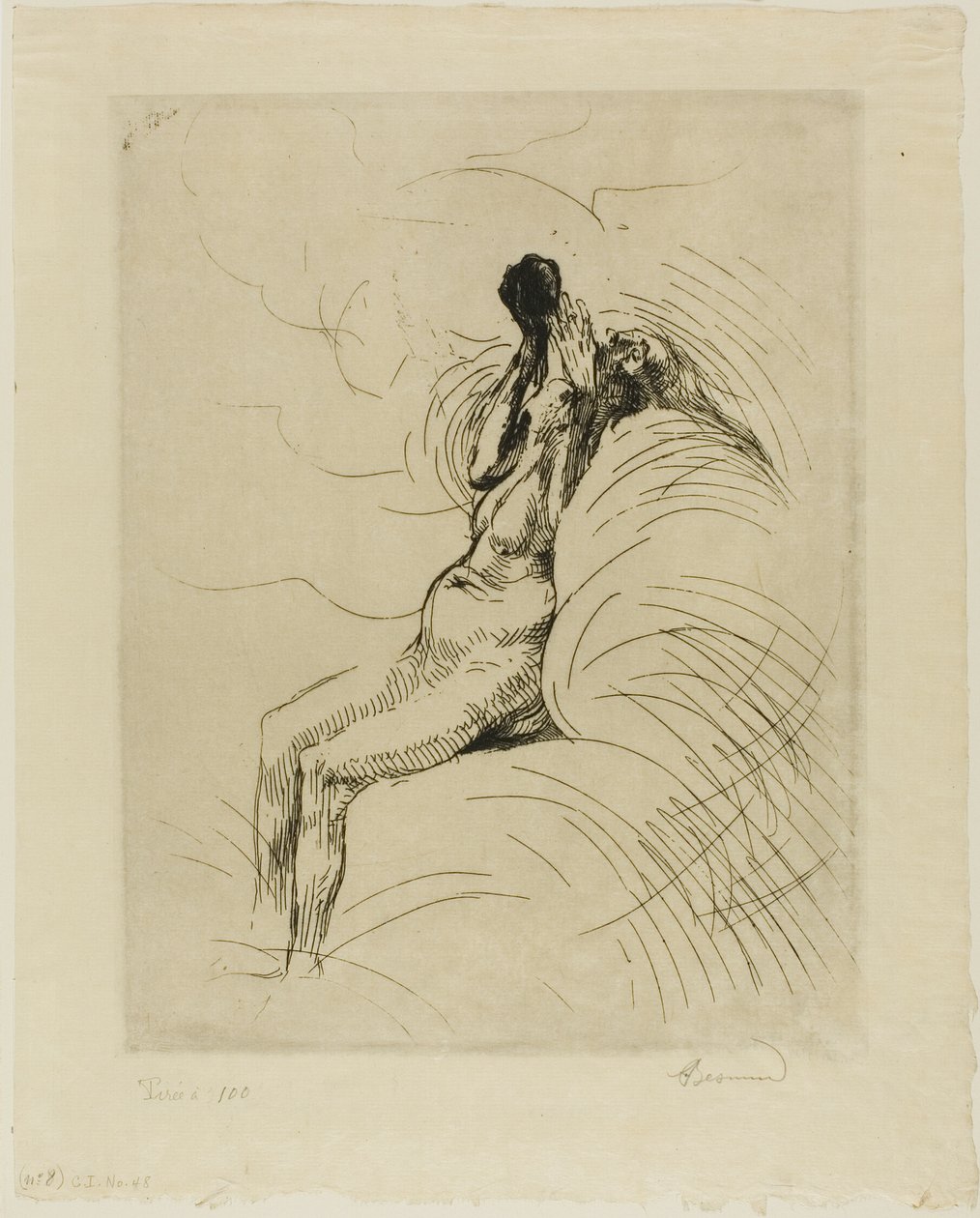 Apoteoza, płyta dwunasta z Kobiety autorstwa Albert Besnard