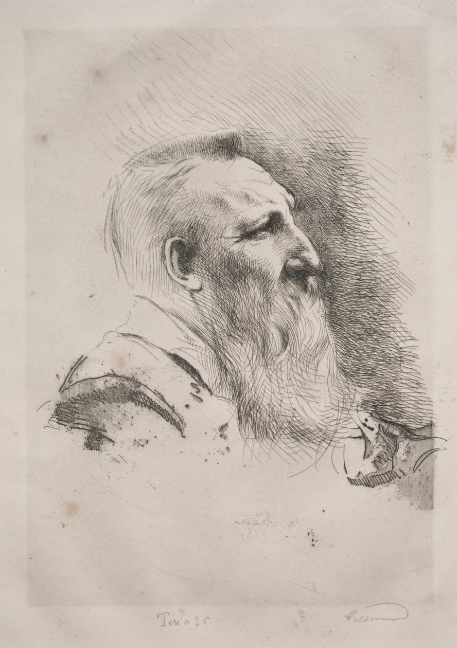 Auguste Rodin, 1900. autorstwa Paul Albert Besnard