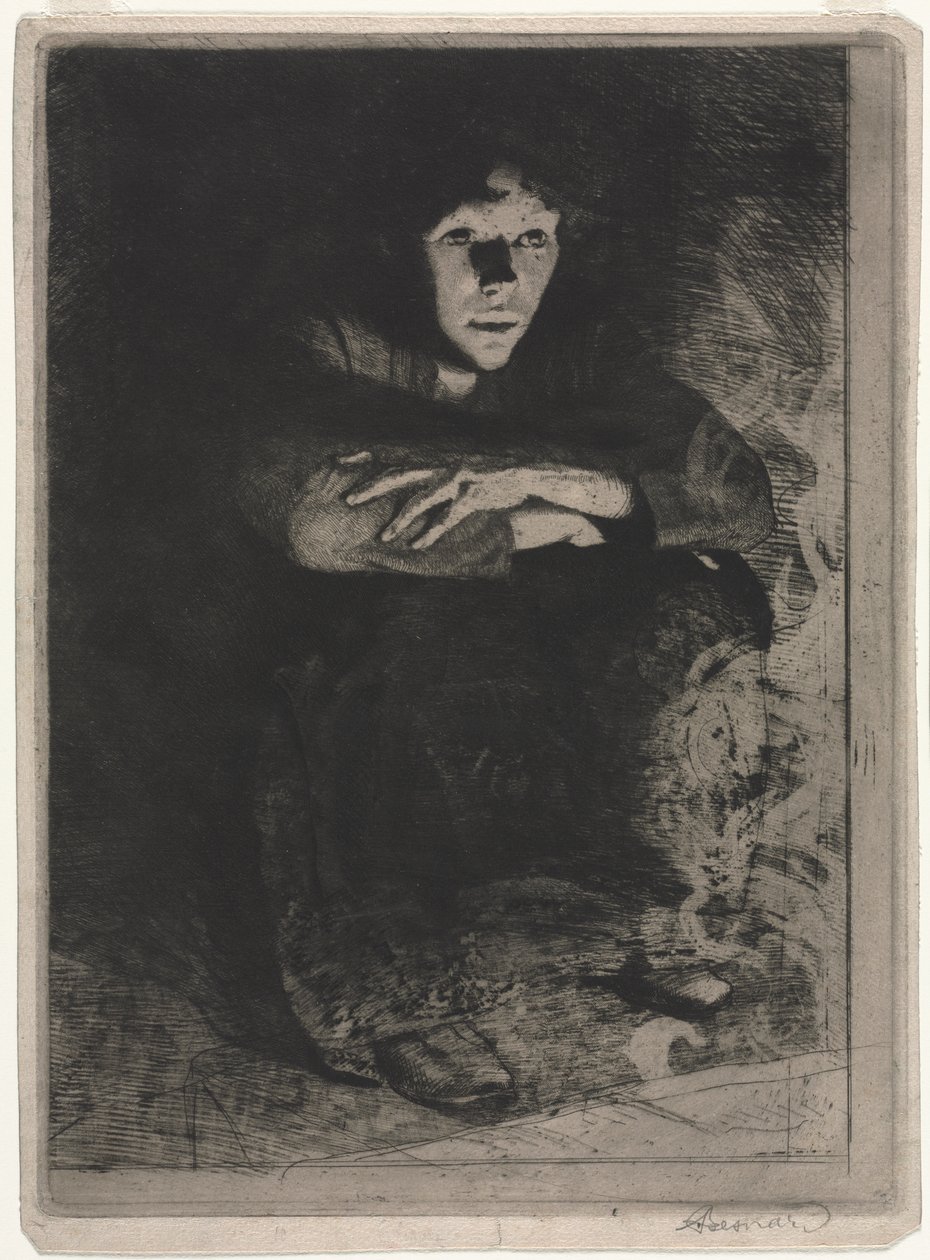 W popiele autorstwa Albert Besnard