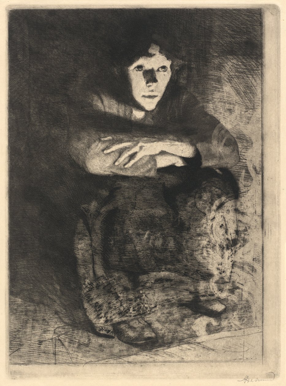 W żarach autorstwa Albert Besnard