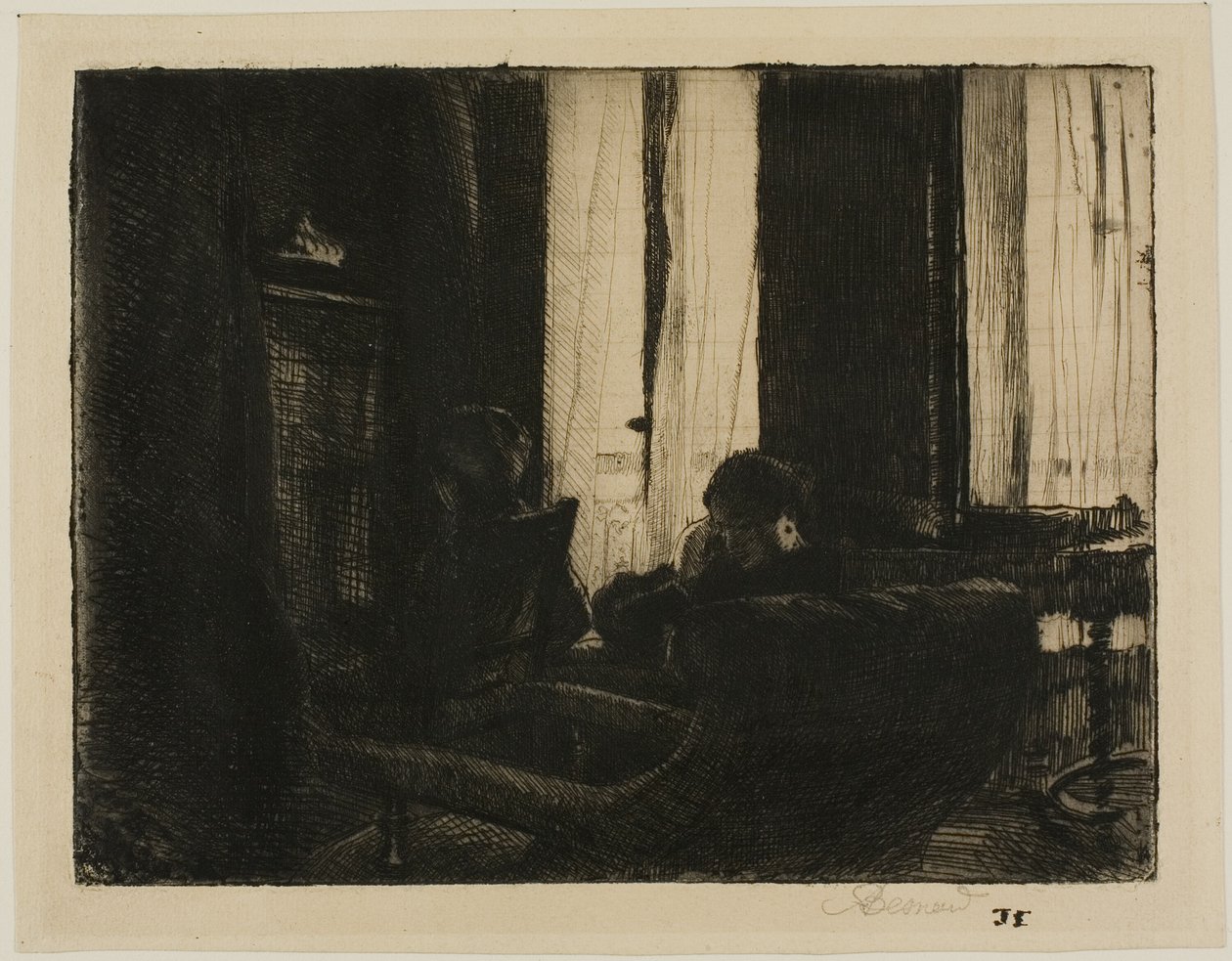 Intymność autorstwa Albert Besnard