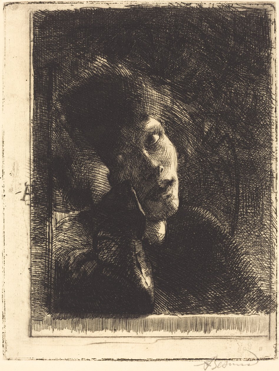 Pochylona muza autorstwa Albert Besnard