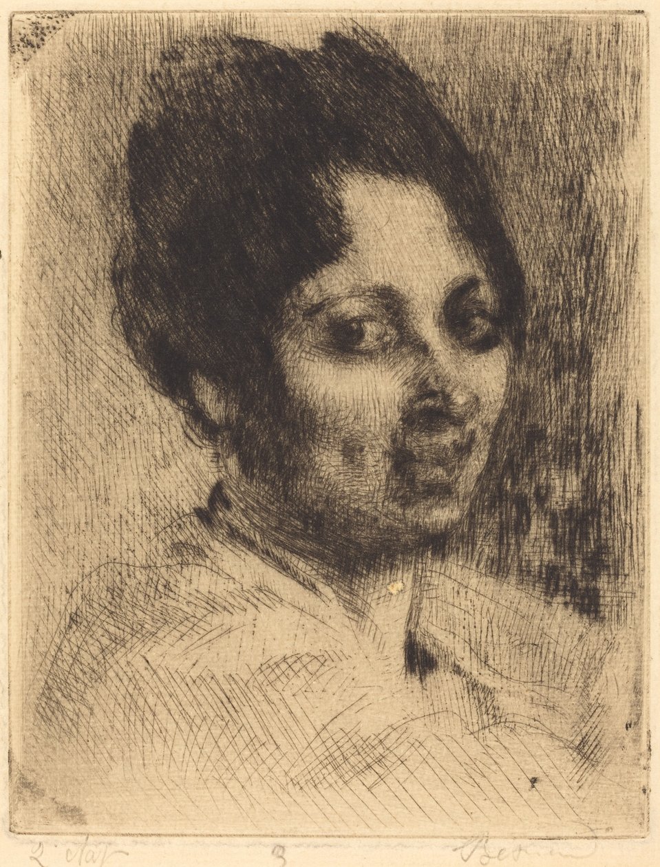 Peppa autorstwa Albert Besnard