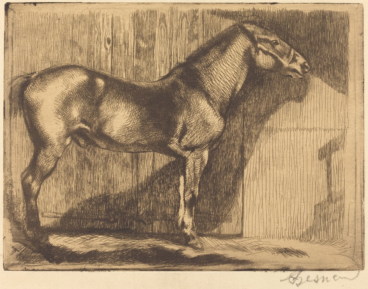 Kucyk (Kucyk) autorstwa Albert Besnard