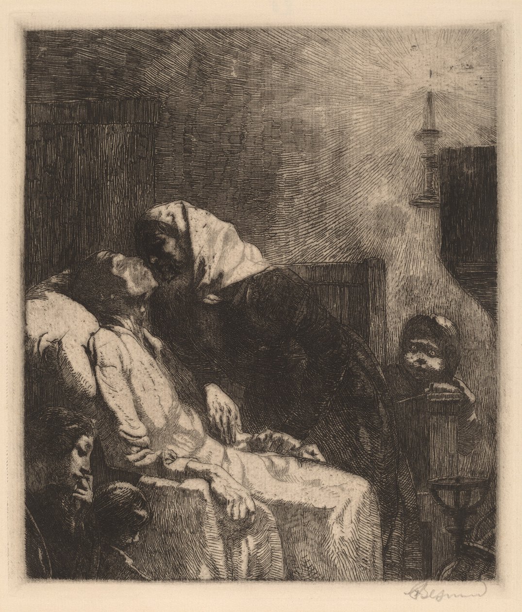 Koniec autorstwa Albert Besnard