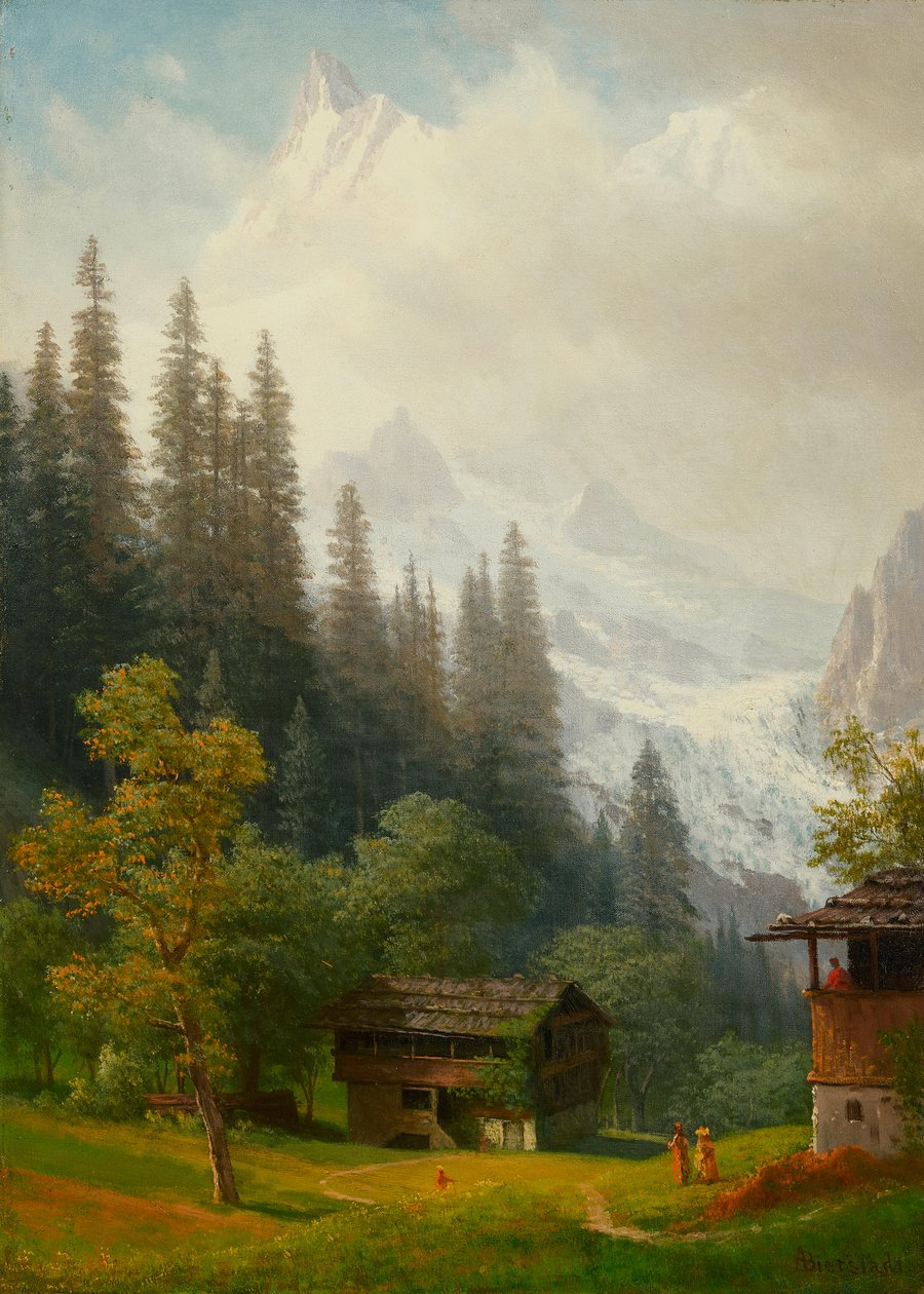 Scena alpejska autorstwa Albert Bierstadt
