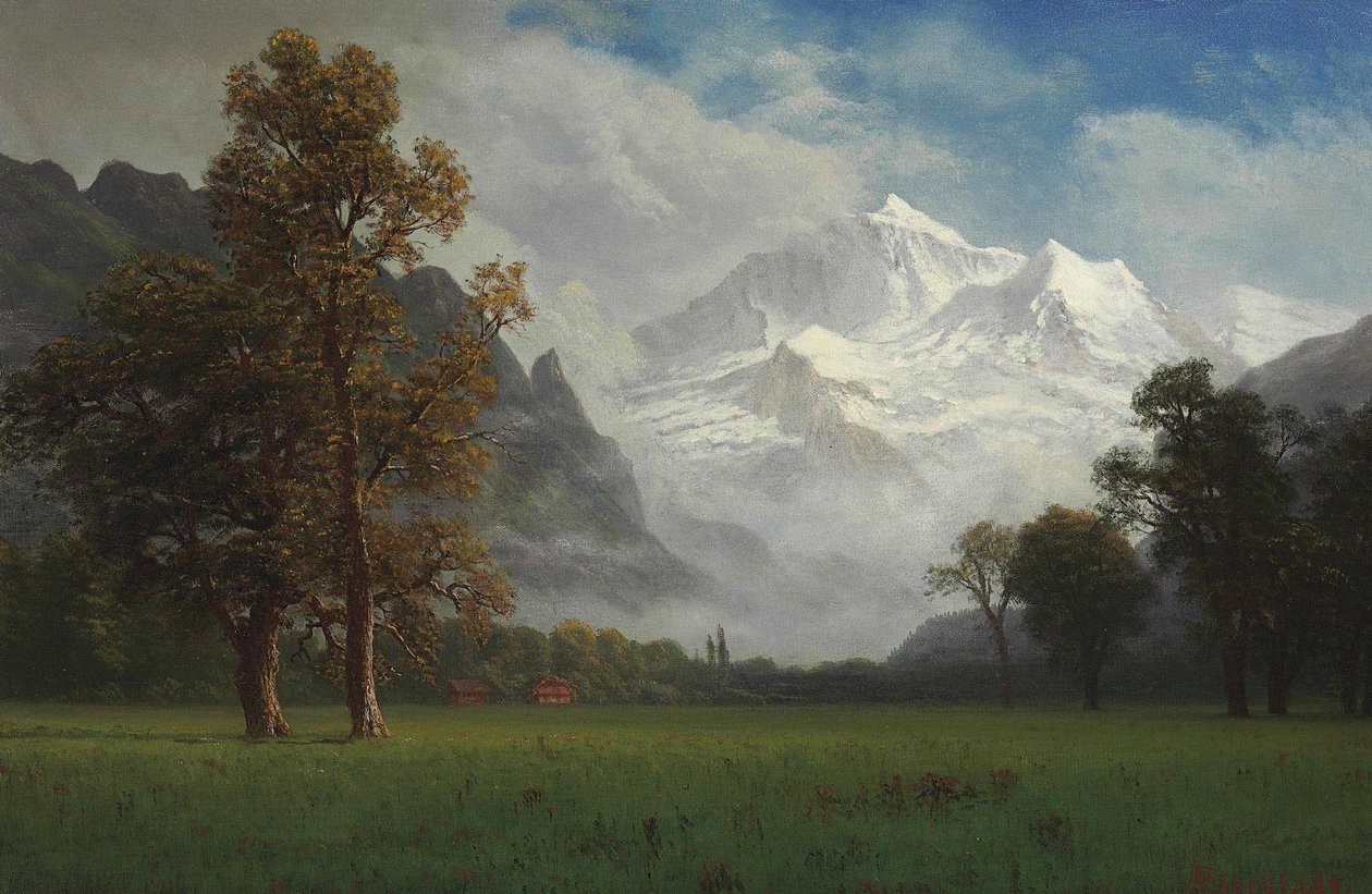 Panna autorstwa Albert Bierstadt