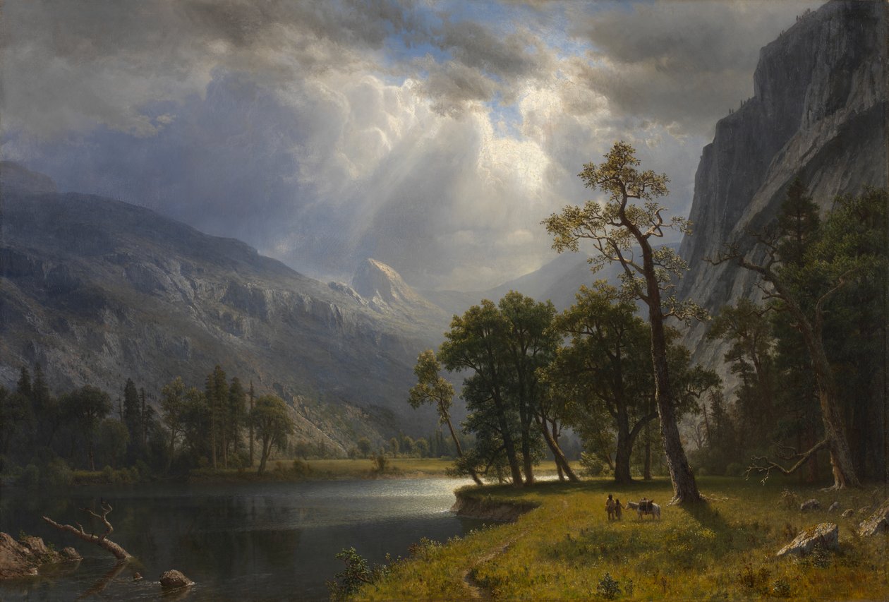 Mount Starr King, Yosemite autorstwa Albert Bierstadt
