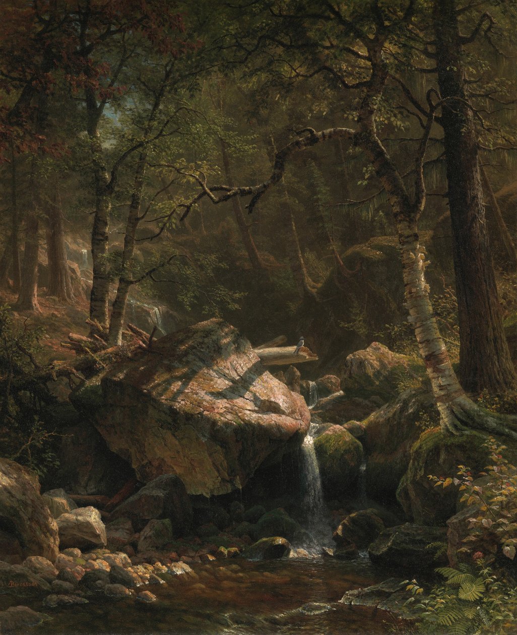 Górski Potok autorstwa Albert Bierstadt