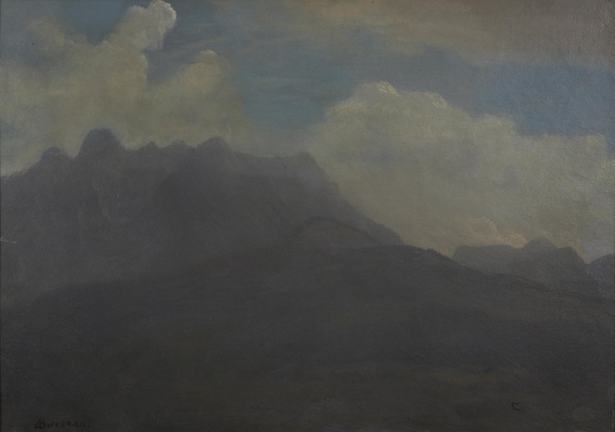 Góry i pogórze autorstwa Albert Bierstadt