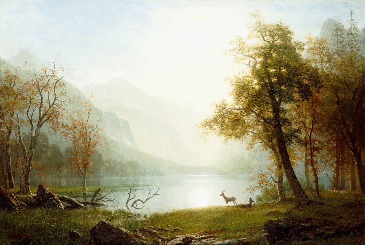 Dolina w Kings Canyon, autorstwa Albert Bierstadt