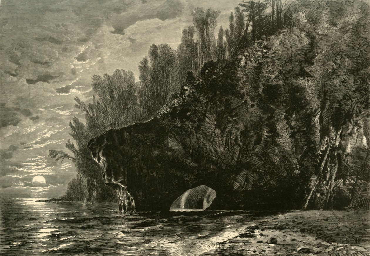 „Przystań Duchów”, 1872. autorstwa Albert Bobbett